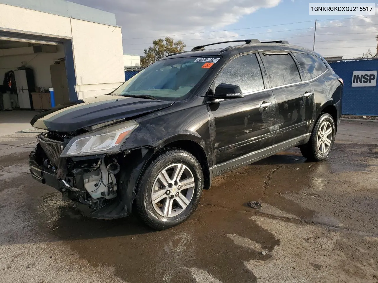 2016 Chevrolet Traverse Lt VIN: 1GNKRGKDXGJ215517 Lot: 79313624