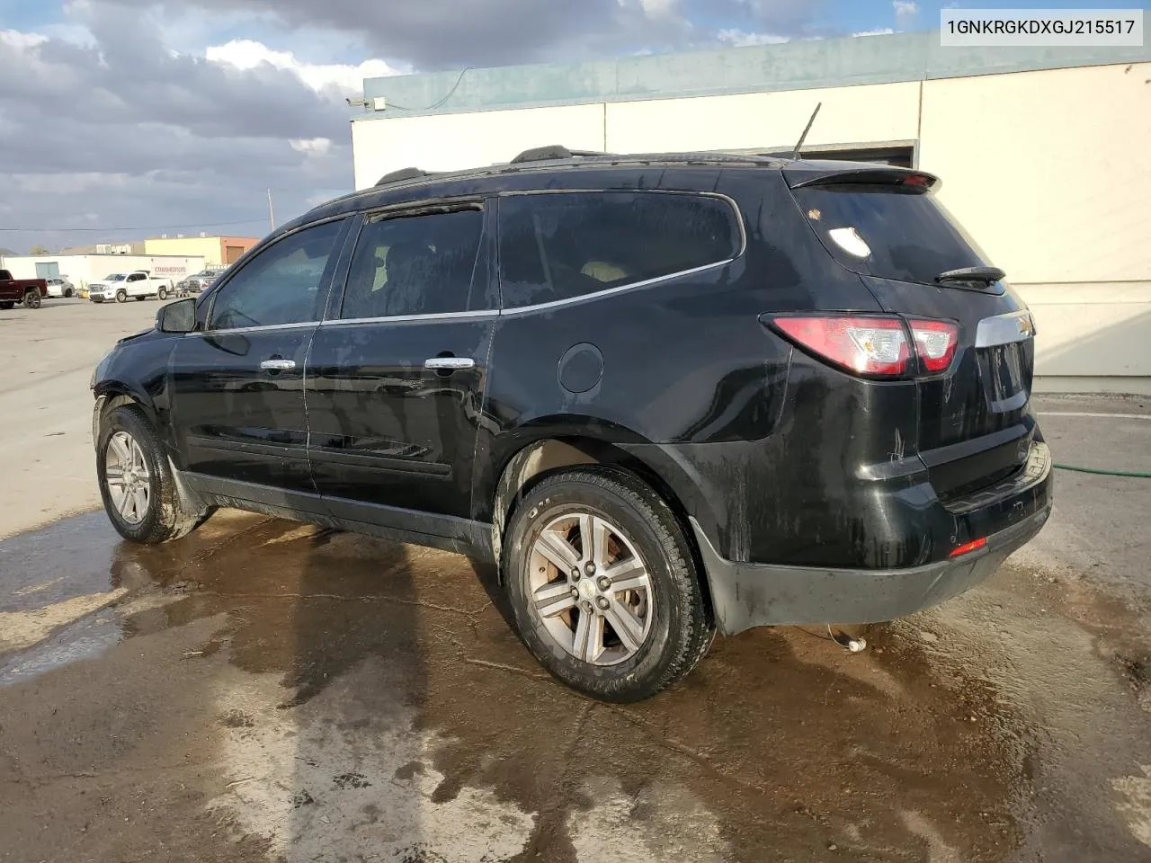 2016 Chevrolet Traverse Lt VIN: 1GNKRGKDXGJ215517 Lot: 79313624