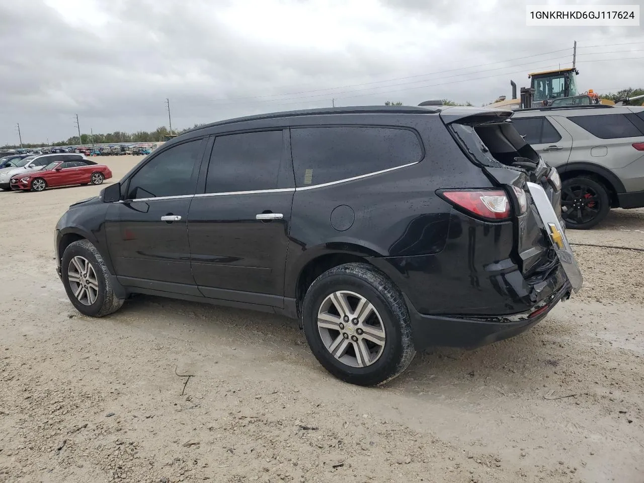 2016 Chevrolet Traverse Lt VIN: 1GNKRHKD6GJ117624 Lot: 79747984