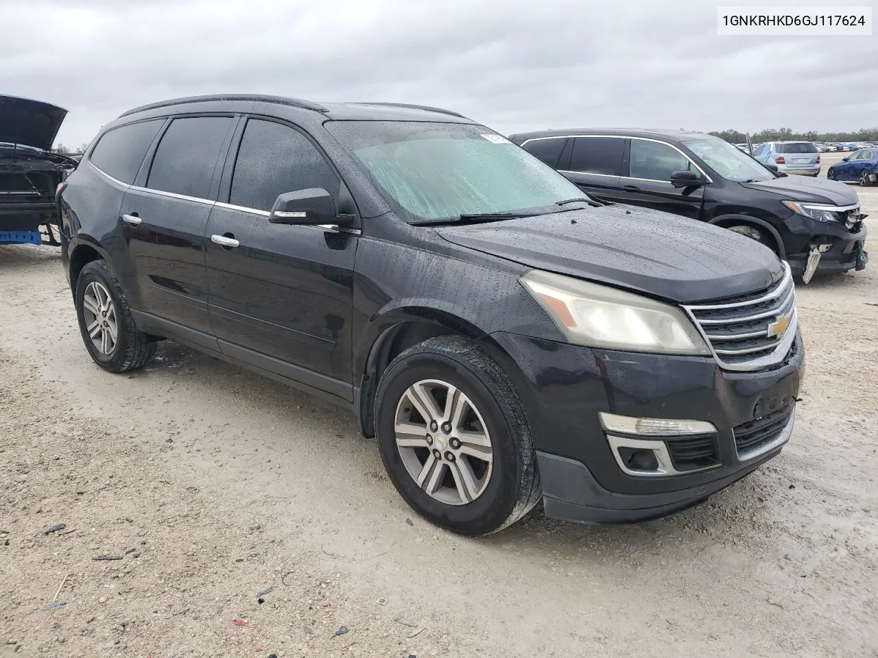 2016 Chevrolet Traverse Lt VIN: 1GNKRHKD6GJ117624 Lot: 79747984