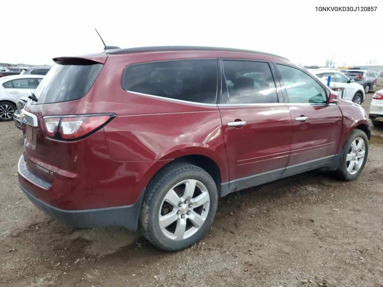 2016 Chevrolet Traverse Lt VIN: 1GNKVGKD3GJ120857 Lot: 79857184