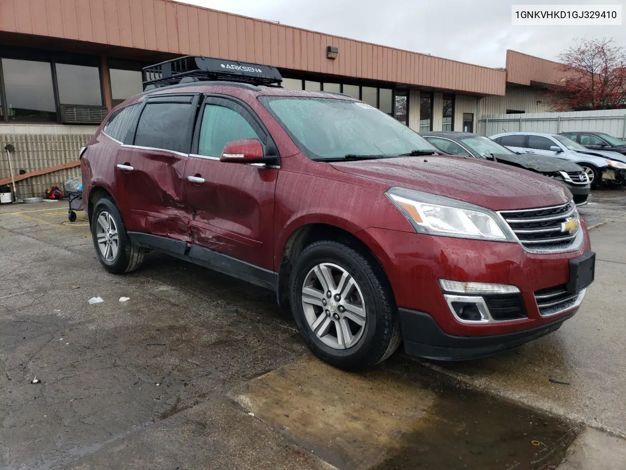 2016 Chevrolet Traverse Lt VIN: 1GNKVHKD1GJ329410 Lot: 81018554