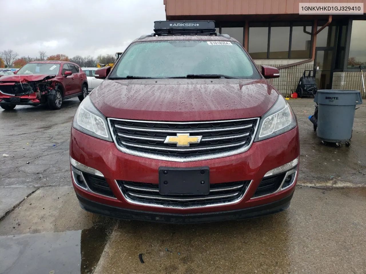 2016 Chevrolet Traverse Lt VIN: 1GNKVHKD1GJ329410 Lot: 81018554