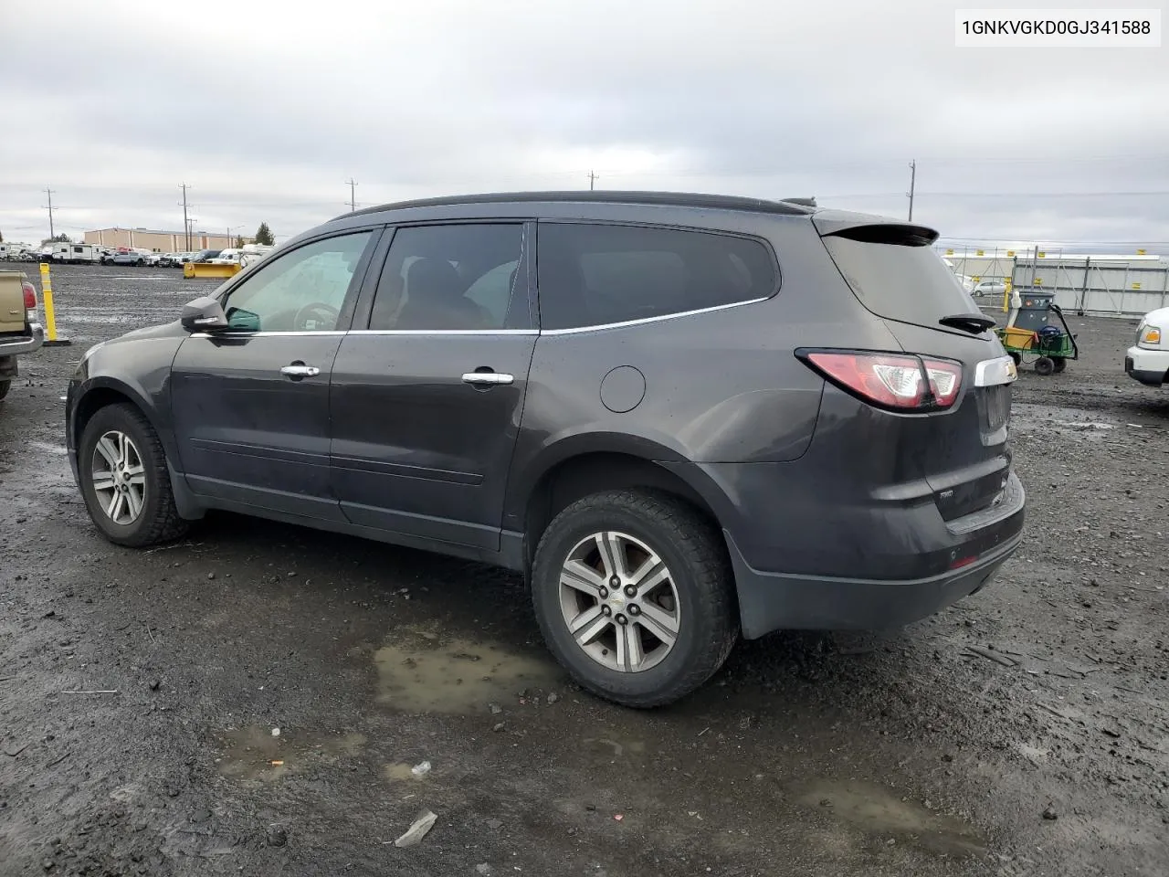 2016 Chevrolet Traverse Lt VIN: 1GNKVGKD0GJ341588 Lot: 81140814