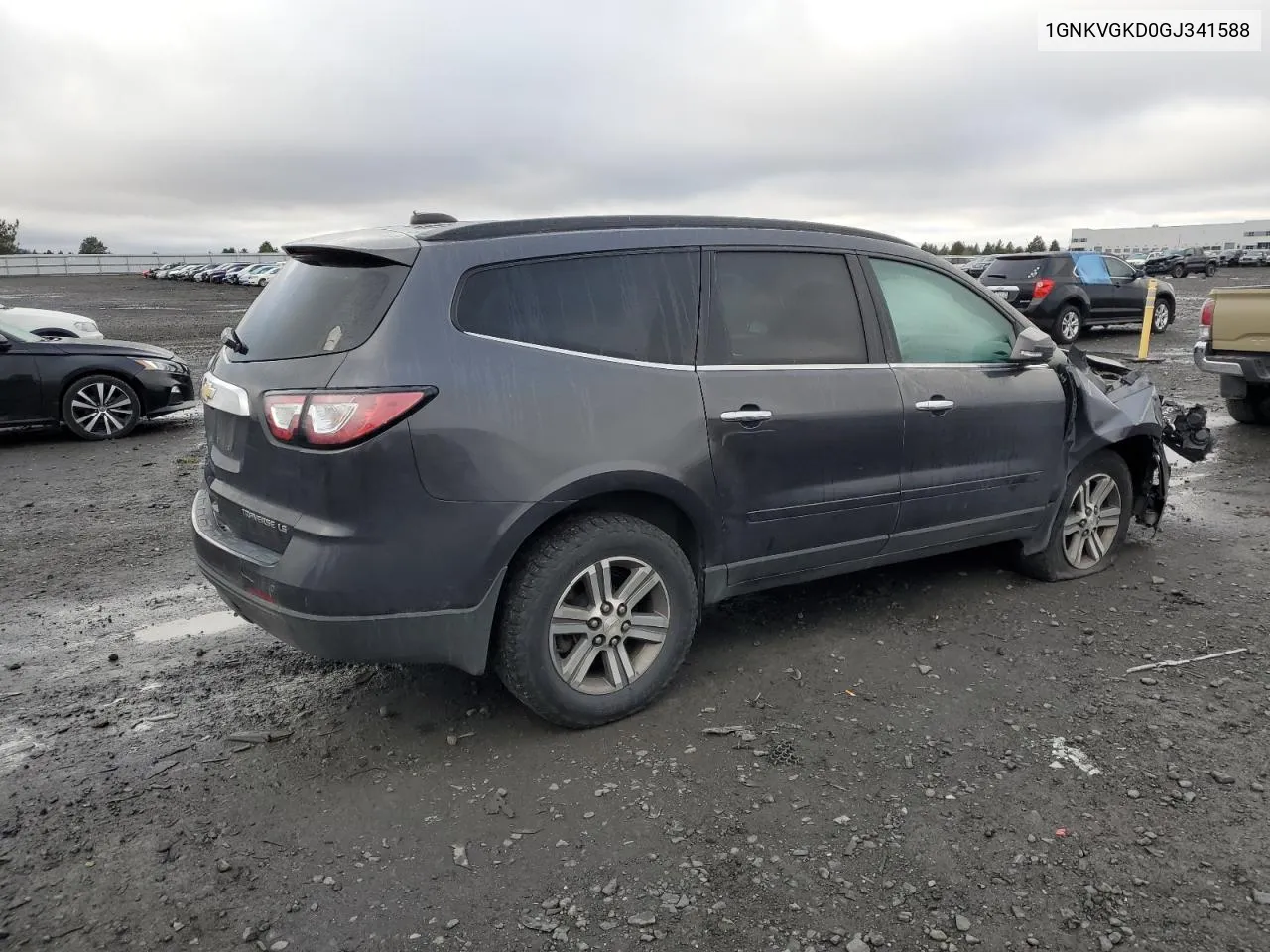 2016 Chevrolet Traverse Lt VIN: 1GNKVGKD0GJ341588 Lot: 81140814