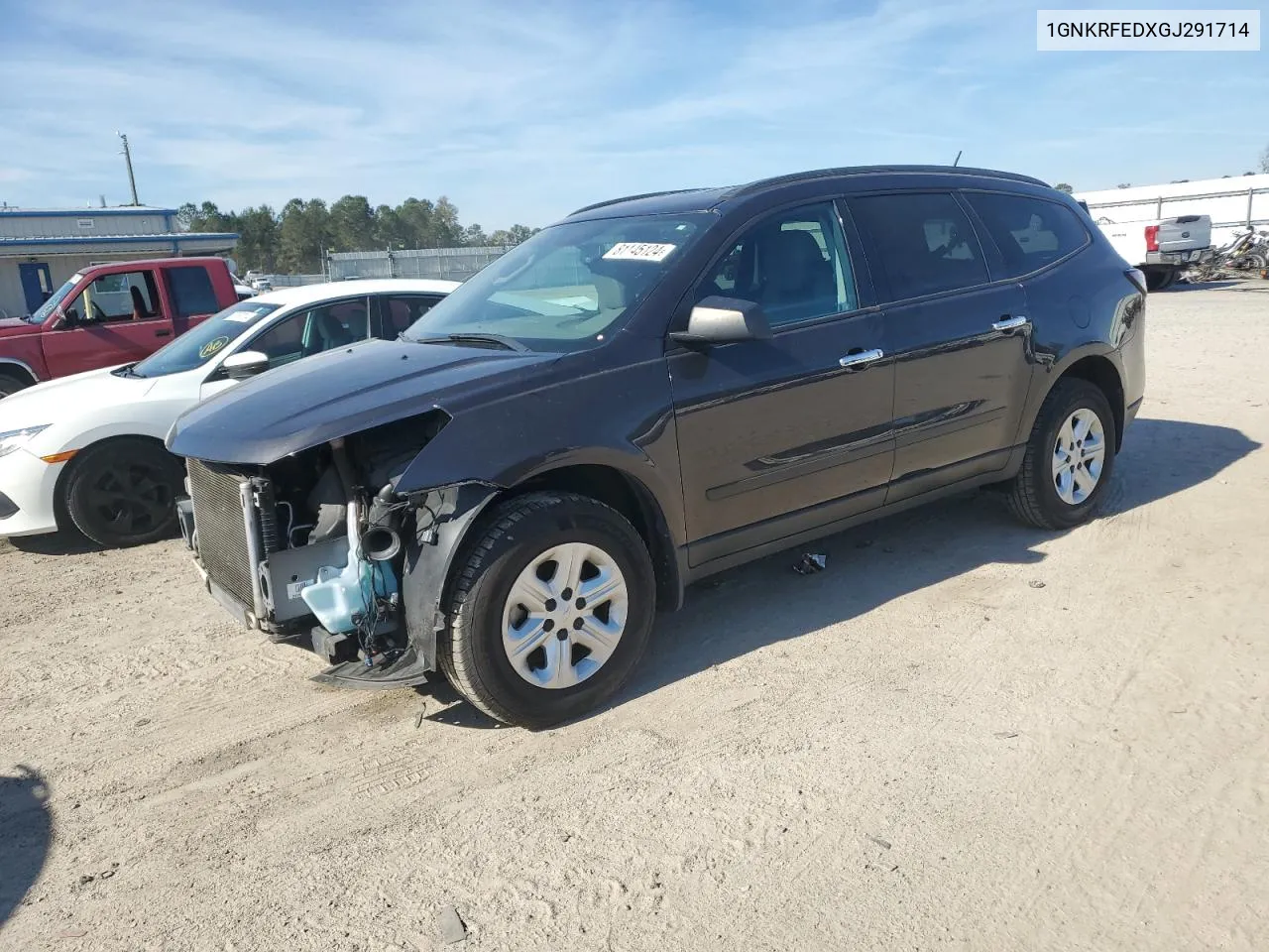 2016 Chevrolet Traverse Ls VIN: 1GNKRFEDXGJ291714 Lot: 81145124