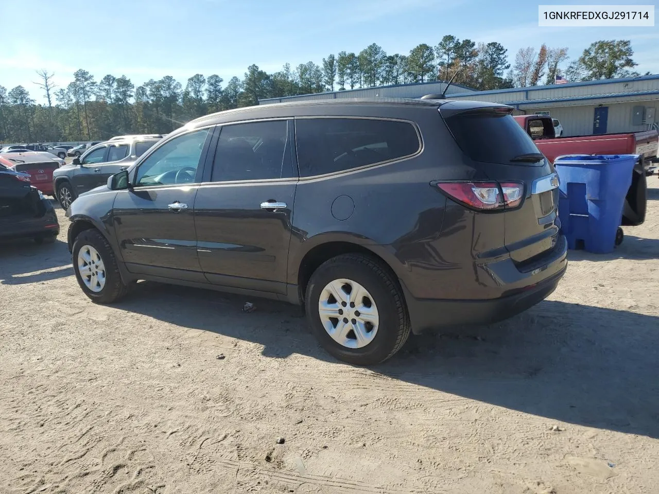 2016 Chevrolet Traverse Ls VIN: 1GNKRFEDXGJ291714 Lot: 81145124