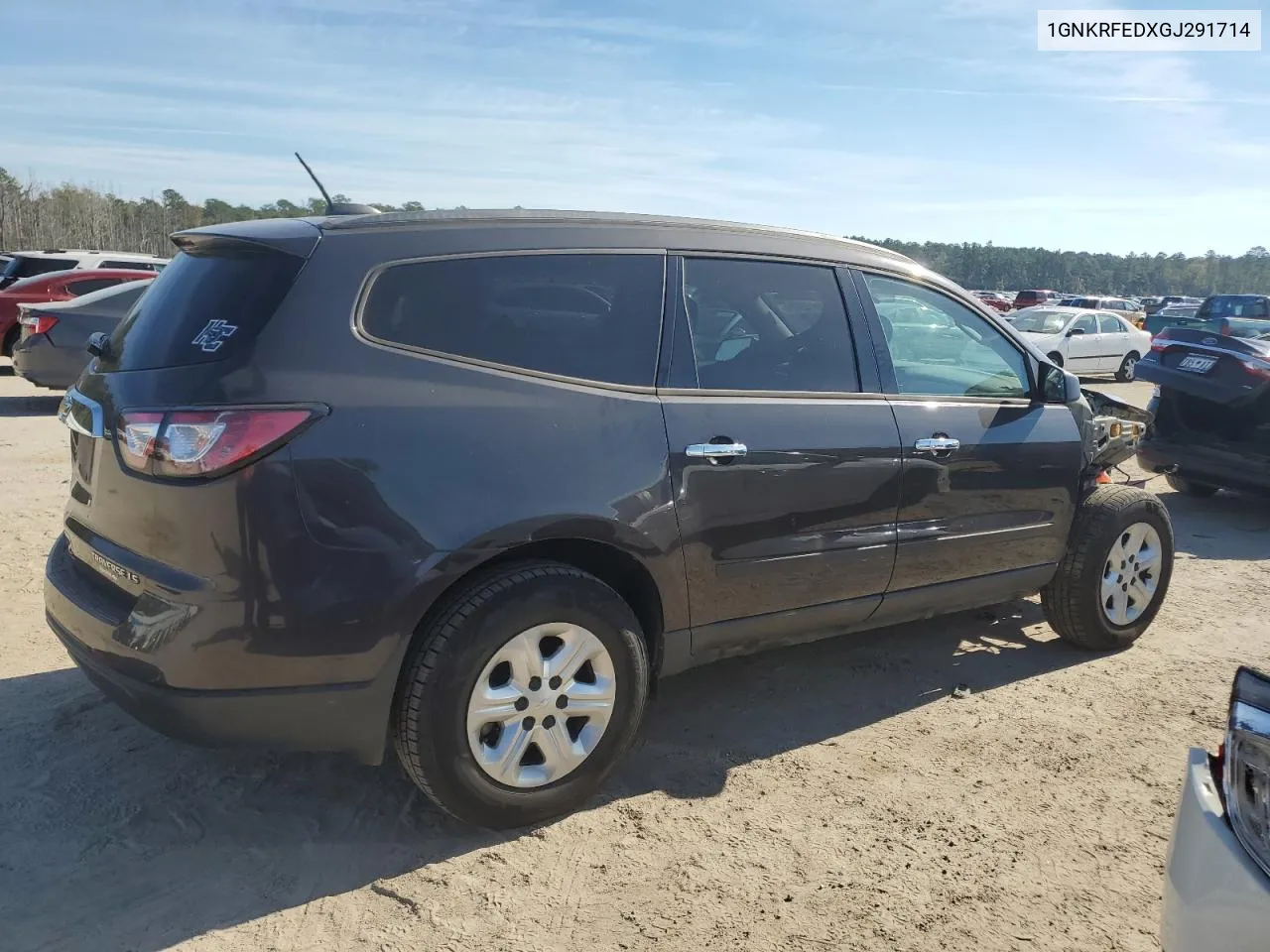 2016 Chevrolet Traverse Ls VIN: 1GNKRFEDXGJ291714 Lot: 81145124