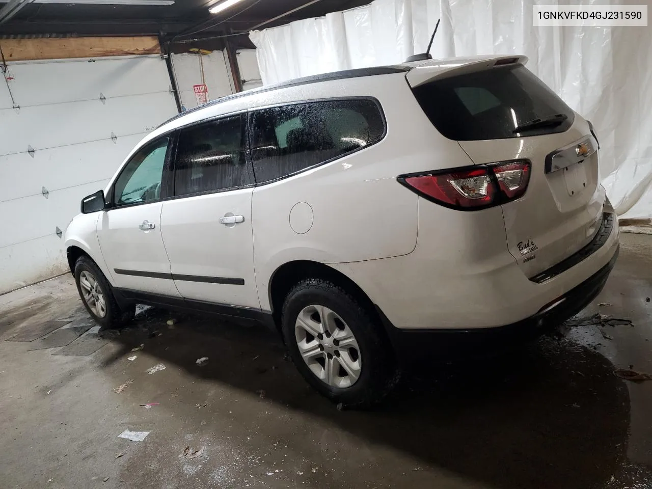 2016 Chevrolet Traverse Ls VIN: 1GNKVFKD4GJ231590 Lot: 81183244