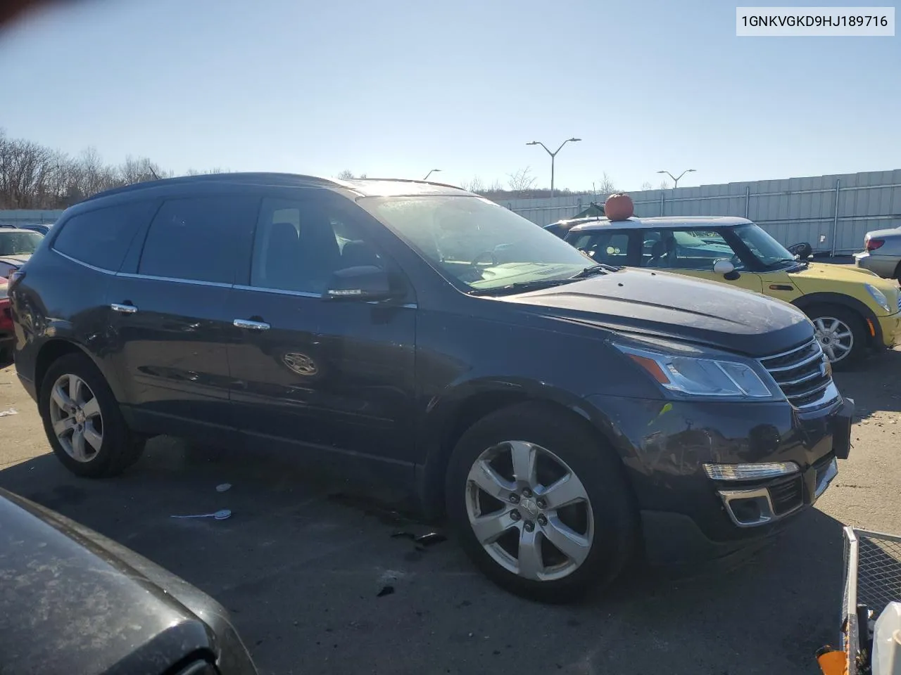 2017 Chevrolet Traverse Lt VIN: 1GNKVGKD9HJ189716 Lot: 41695444