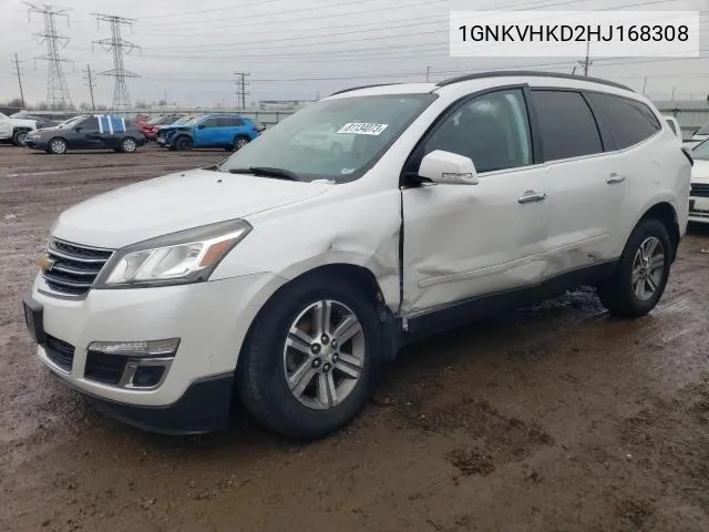 2017 Chevrolet Traverse Lt VIN: 1GNKVHKD2HJ168308 Lot: 50236674