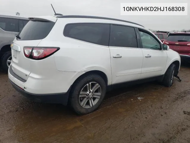 1GNKVHKD2HJ168308 2017 Chevrolet Traverse Lt