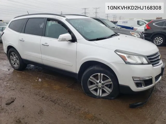 1GNKVHKD2HJ168308 2017 Chevrolet Traverse Lt