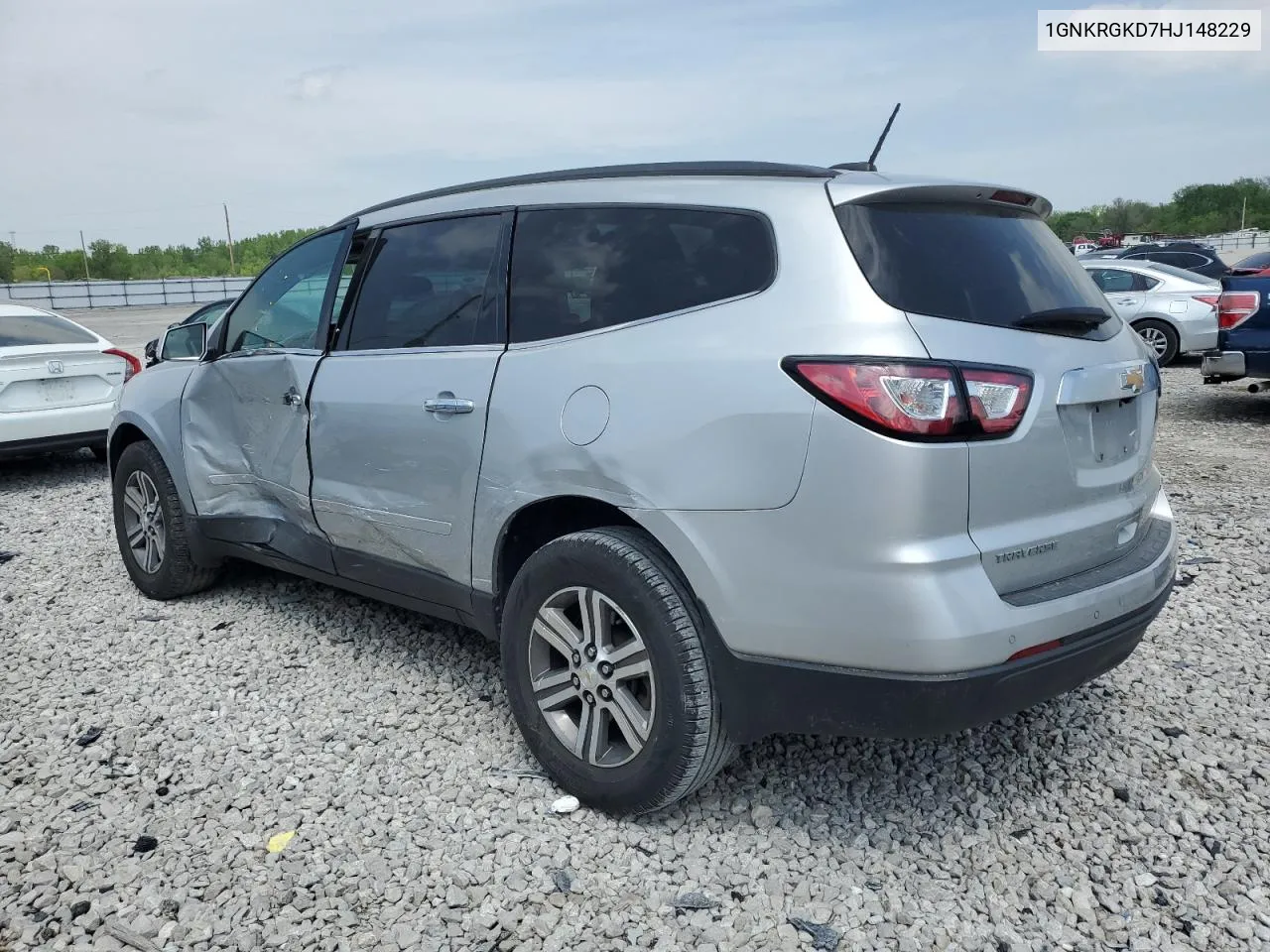 2017 Chevrolet Traverse Lt VIN: 1GNKRGKD7HJ148229 Lot: 51268134