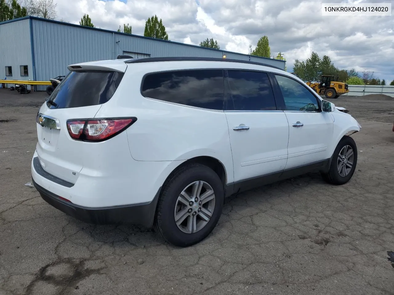 2017 Chevrolet Traverse Lt VIN: 1GNKRGKD4HJ124020 Lot: 52916474