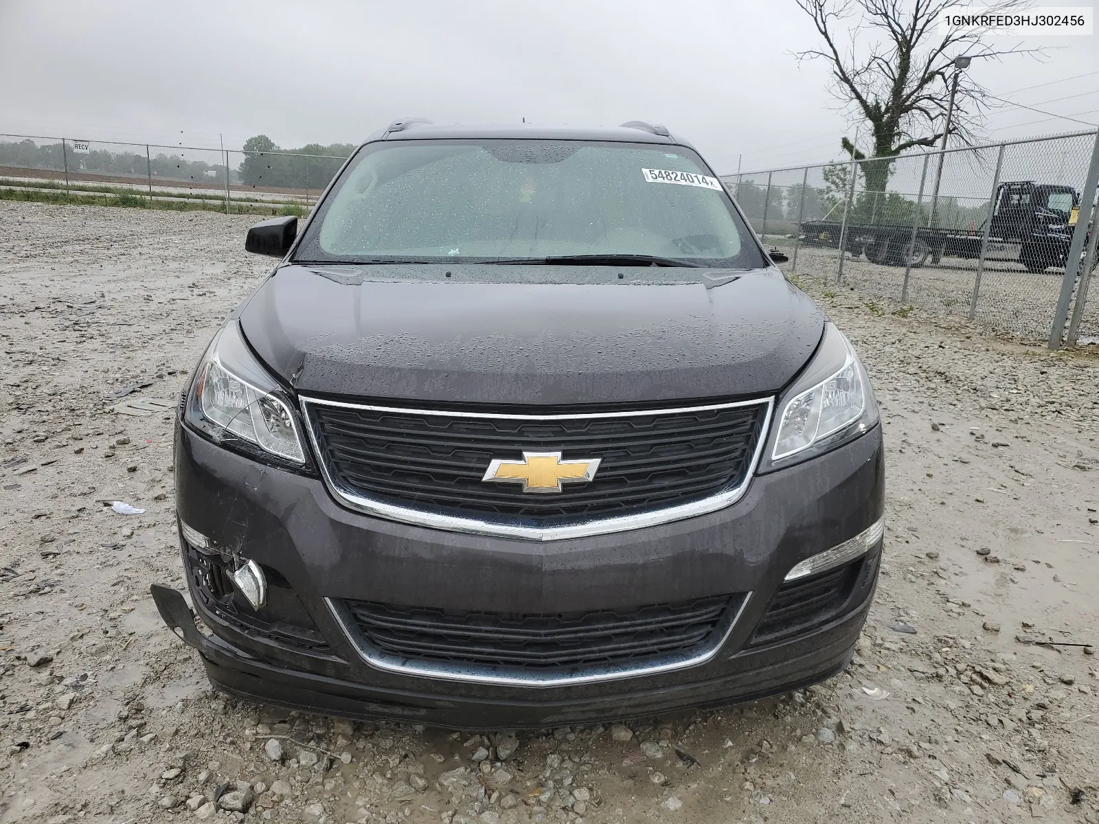 2017 Chevrolet Traverse Ls VIN: 1GNKRFED3HJ302456 Lot: 54824014