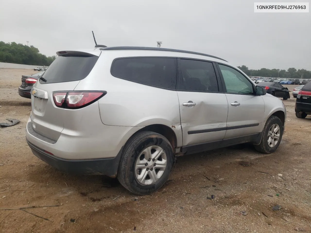 2017 Chevrolet Traverse Ls VIN: 1GNKRFED9HJ276963 Lot: 55681004