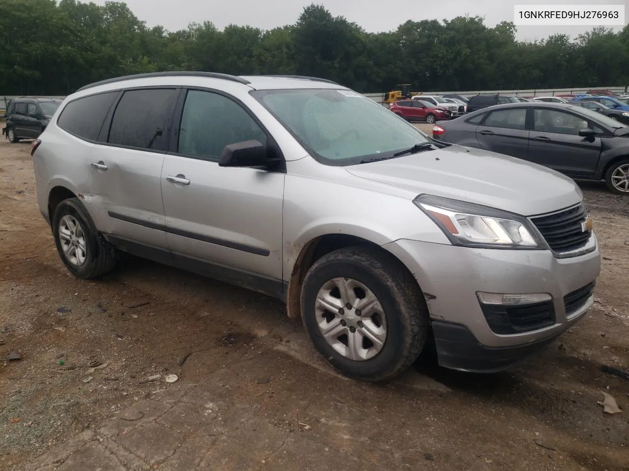 2017 Chevrolet Traverse Ls VIN: 1GNKRFED9HJ276963 Lot: 55681004