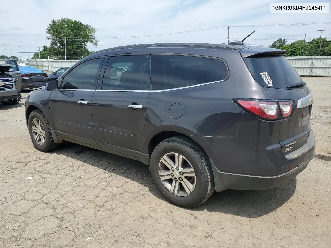 2017 Chevrolet Traverse Lt VIN: 1GNKRGKD4HJ246411 Lot: 58075134