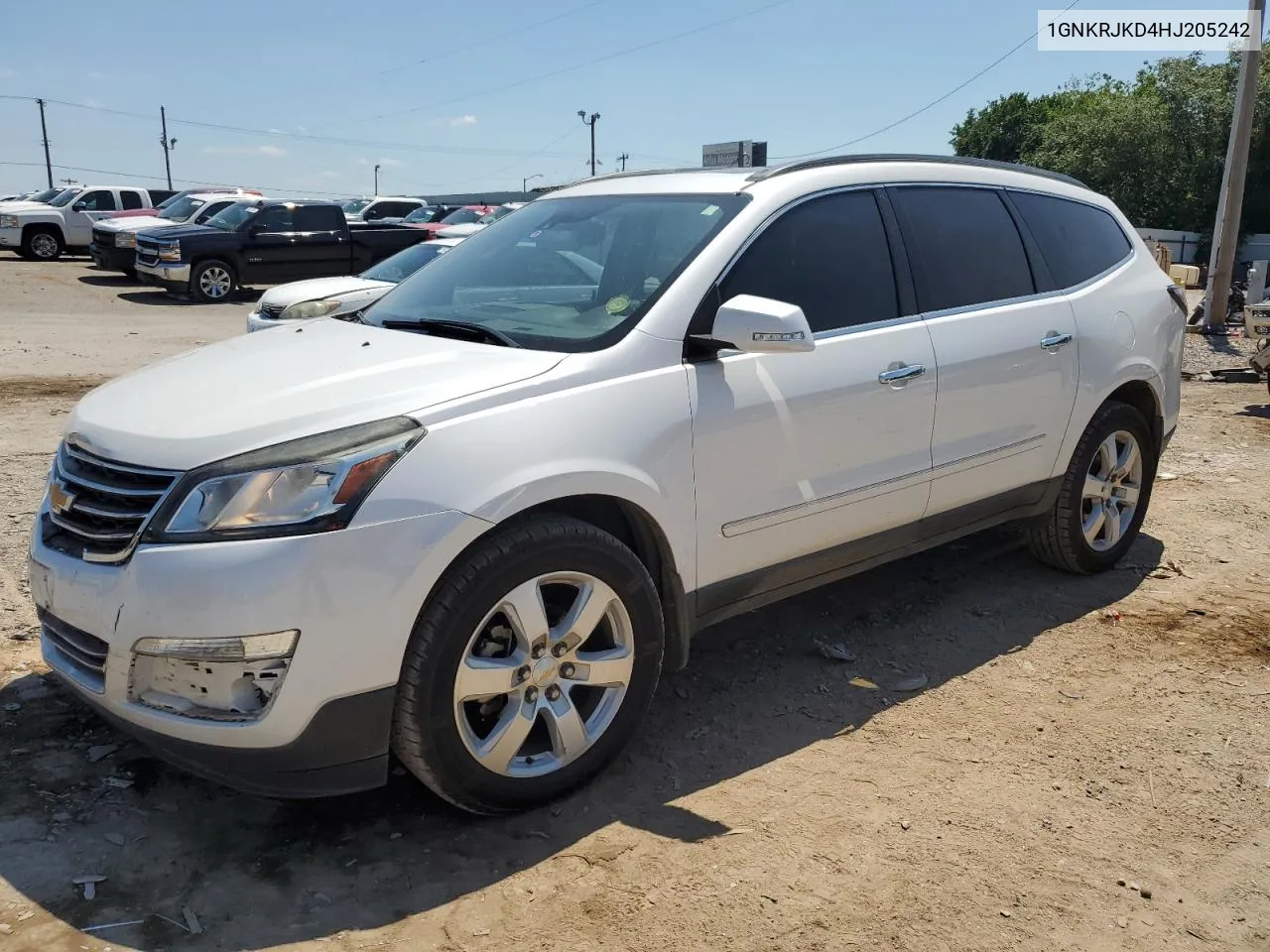 2017 Chevrolet Traverse Premier VIN: 1GNKRJKD4HJ205242 Lot: 58416344