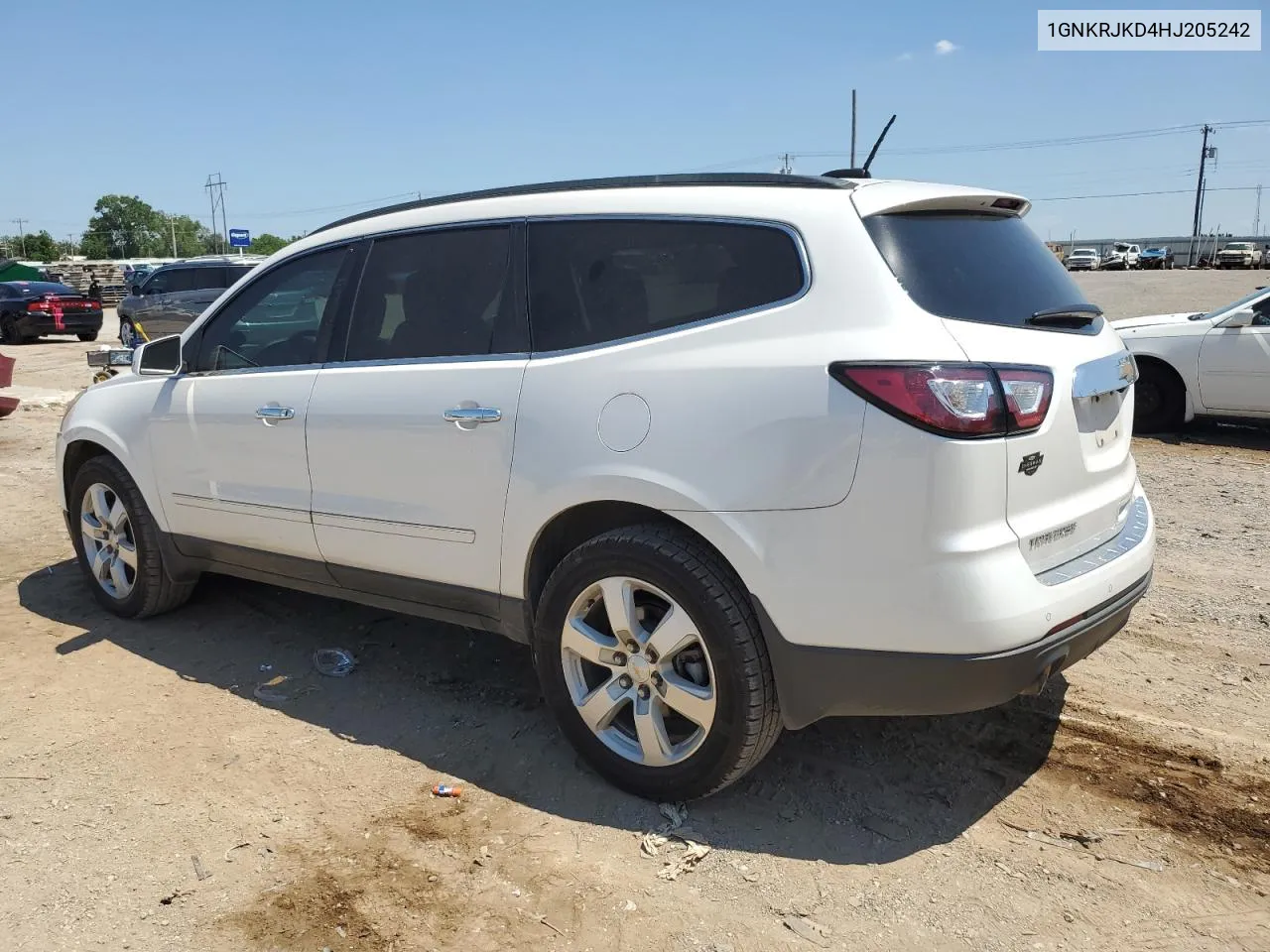 2017 Chevrolet Traverse Premier VIN: 1GNKRJKD4HJ205242 Lot: 58416344