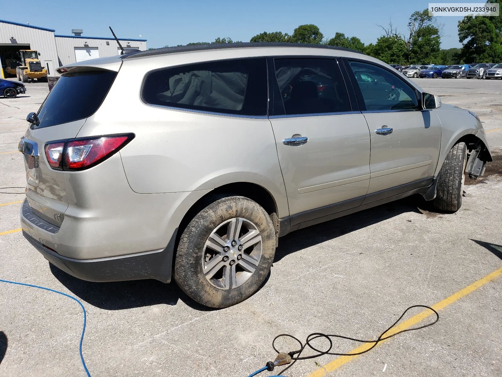 2017 Chevrolet Traverse Lt VIN: 1GNKVGKD5HJ233940 Lot: 59988714