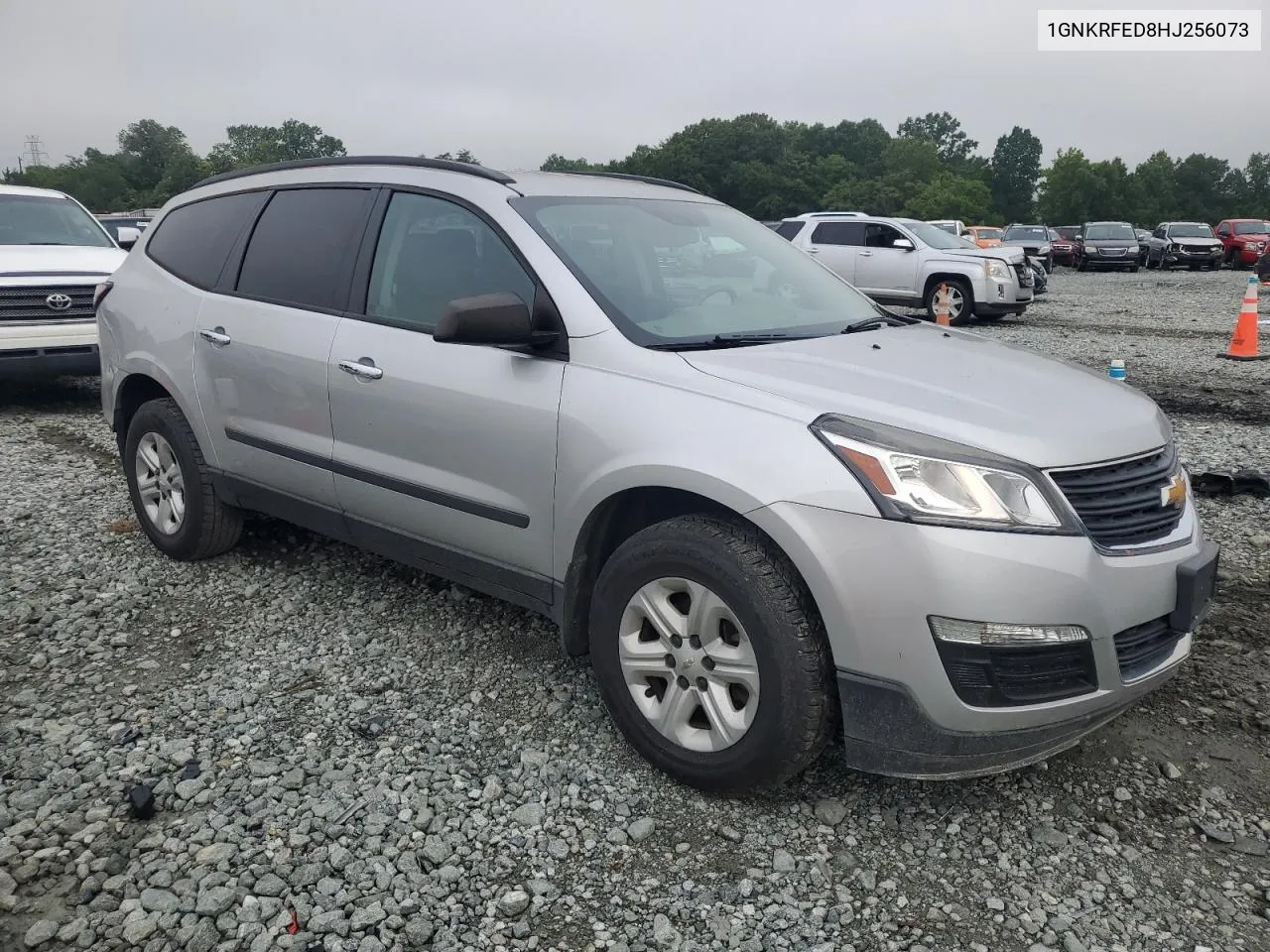 2017 Chevrolet Traverse Ls VIN: 1GNKRFED8HJ256073 Lot: 61284554