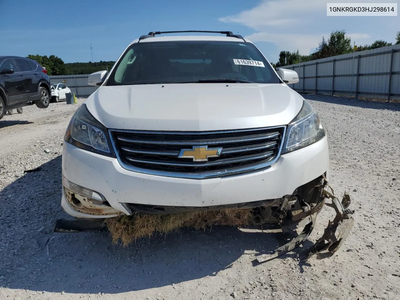 2017 Chevrolet Traverse Lt VIN: 1GNKRGKD3HJ298614 Lot: 61639714