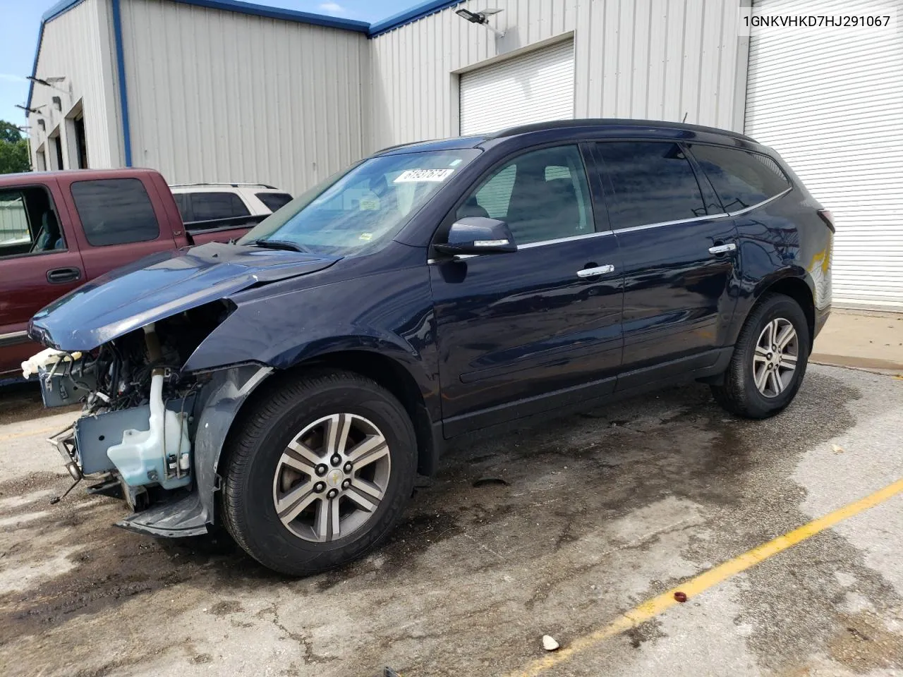 2017 Chevrolet Traverse Lt VIN: 1GNKVHKD7HJ291067 Lot: 61937674