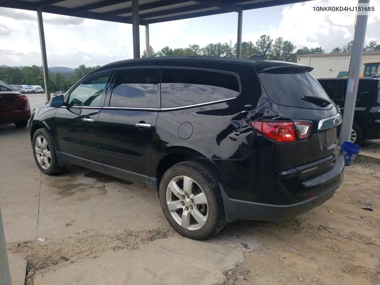 1GNKRGKD4HJ151685 2017 Chevrolet Traverse Lt