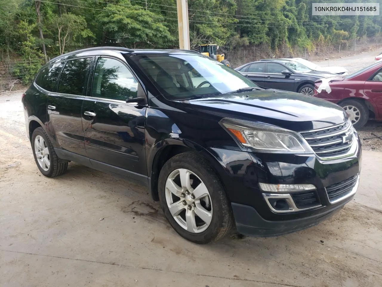 2017 Chevrolet Traverse Lt VIN: 1GNKRGKD4HJ151685 Lot: 62734104