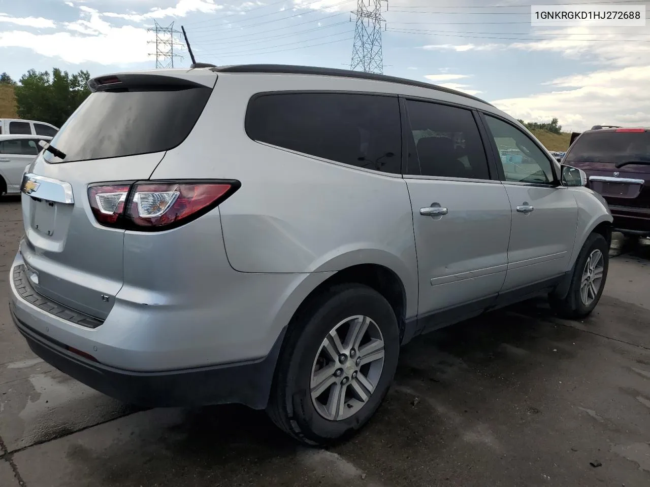 1GNKRGKD1HJ272688 2017 Chevrolet Traverse Lt