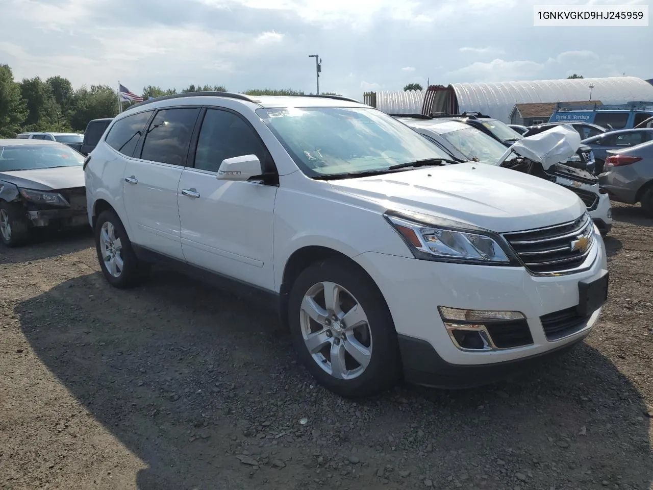 2017 Chevrolet Traverse Lt VIN: 1GNKVGKD9HJ245959 Lot: 63841334