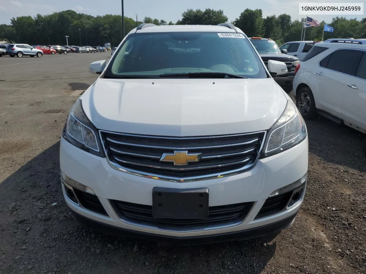 2017 Chevrolet Traverse Lt VIN: 1GNKVGKD9HJ245959 Lot: 63841334