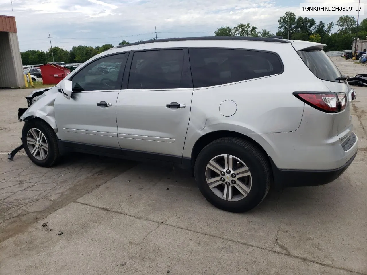 1GNKRHKD2HJ309107 2017 Chevrolet Traverse Lt