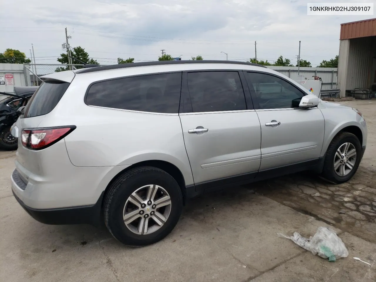 1GNKRHKD2HJ309107 2017 Chevrolet Traverse Lt