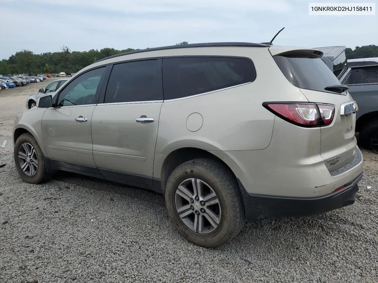 2017 Chevrolet Traverse Lt VIN: 1GNKRGKD2HJ158411 Lot: 65344244