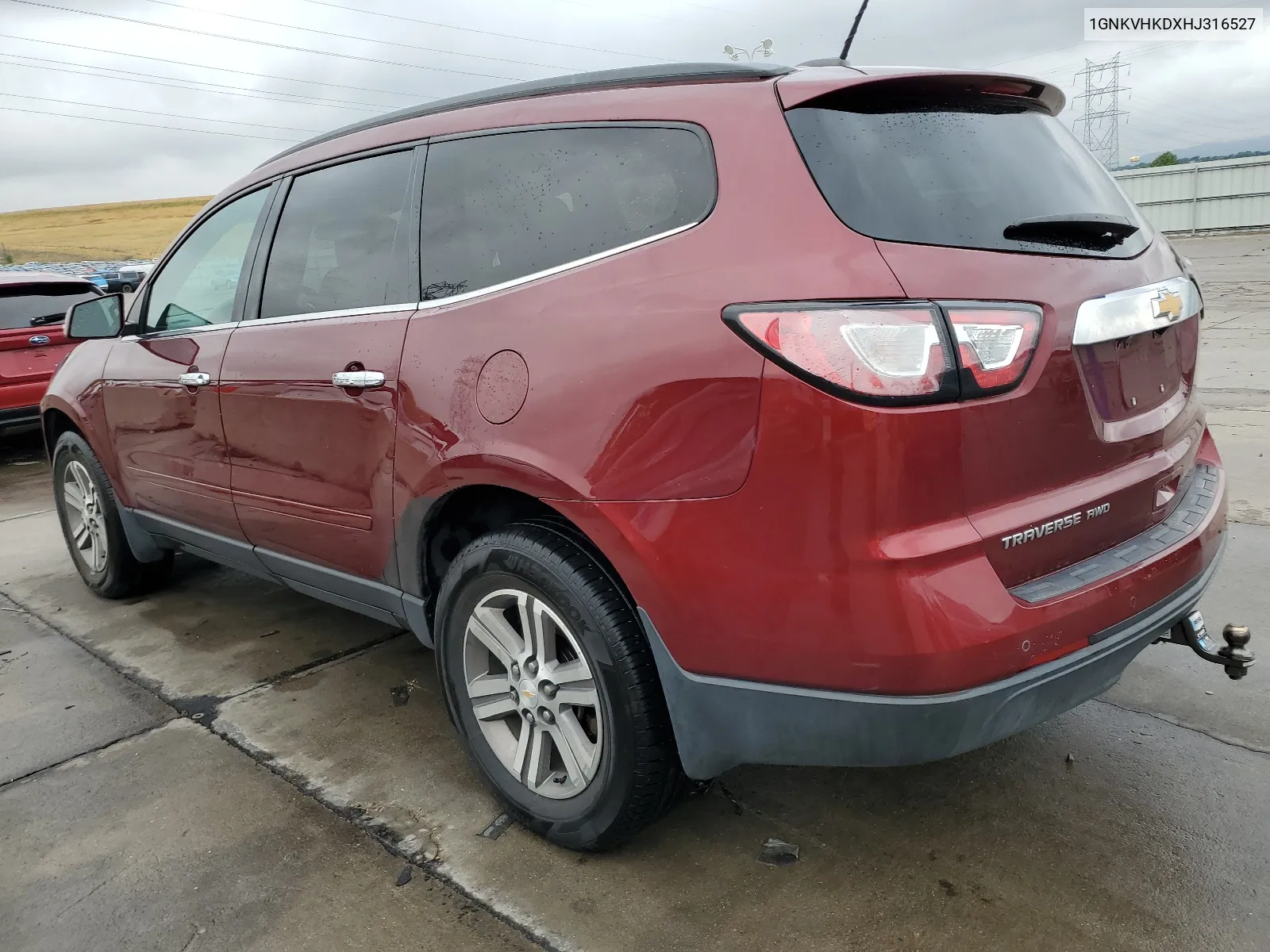 2017 Chevrolet Traverse Lt VIN: 1GNKVHKDXHJ316527 Lot: 66516364