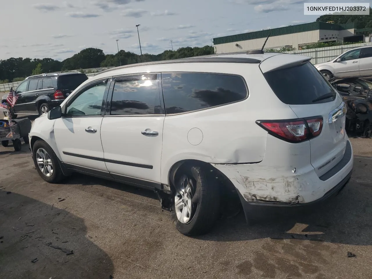 1GNKVFED1HJ203372 2017 Chevrolet Traverse Ls