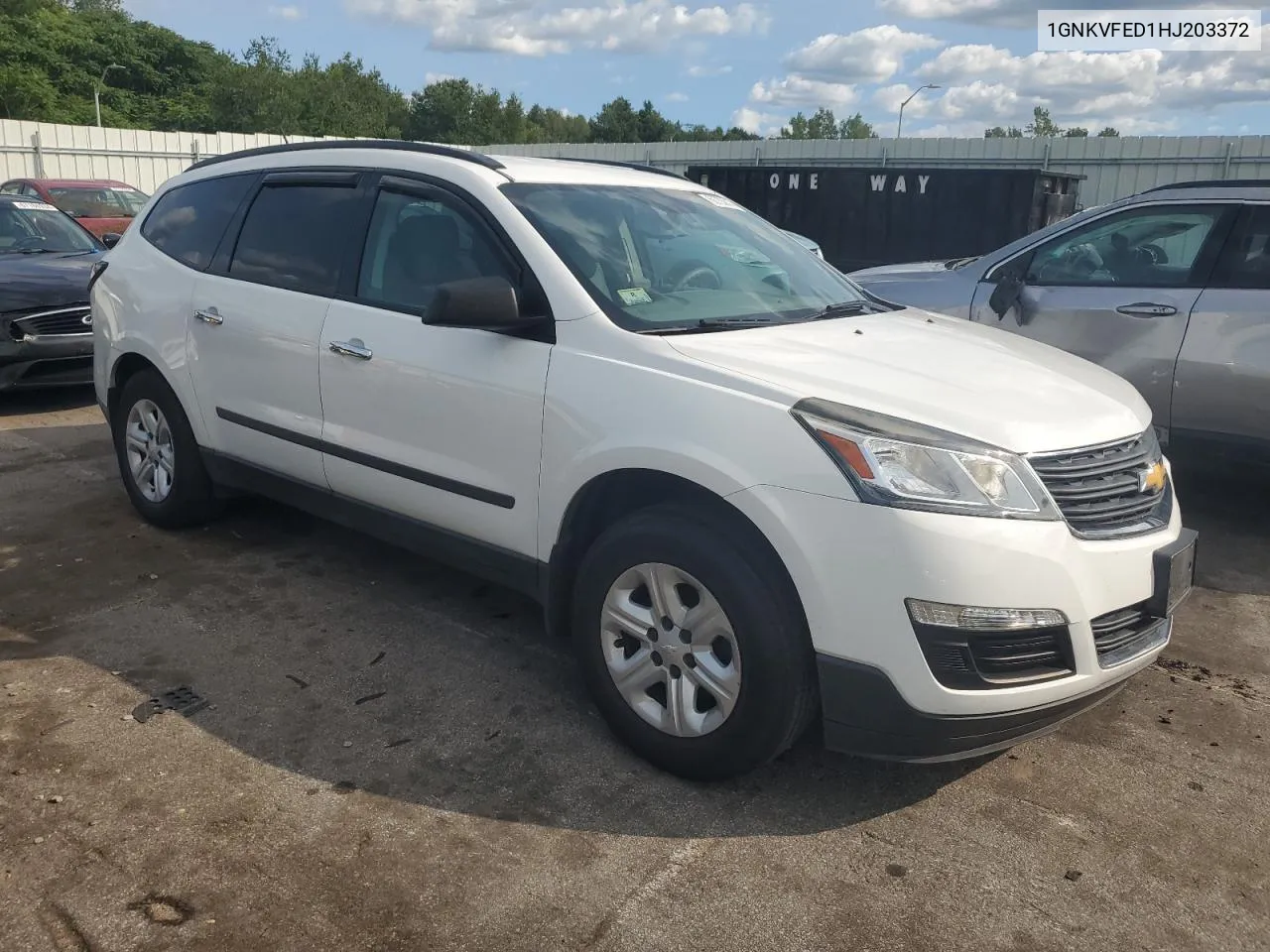 2017 Chevrolet Traverse Ls VIN: 1GNKVFED1HJ203372 Lot: 66733814