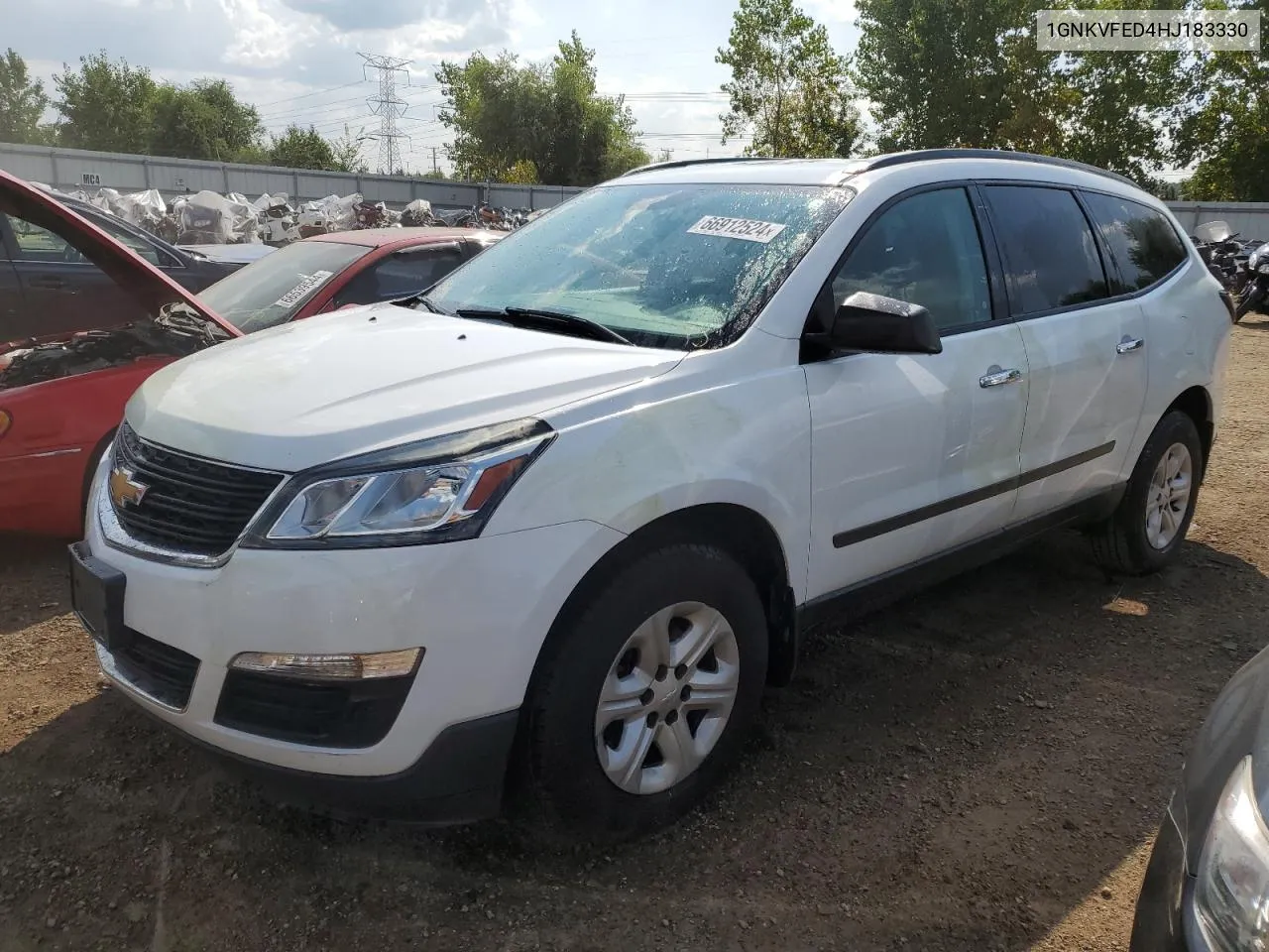 1GNKVFED4HJ183330 2017 Chevrolet Traverse Ls