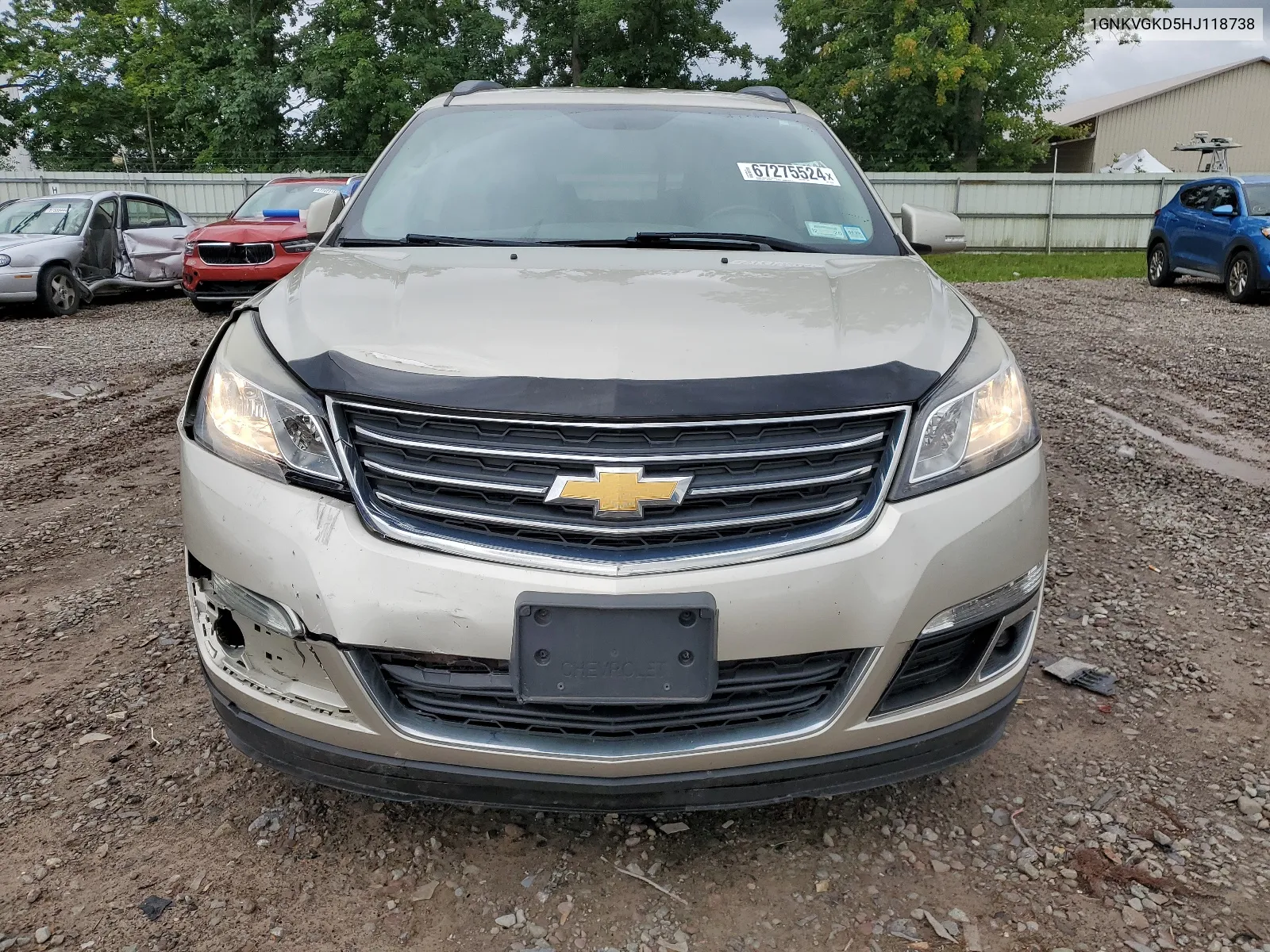 2017 Chevrolet Traverse Lt VIN: 1GNKVGKD5HJ118738 Lot: 67275524