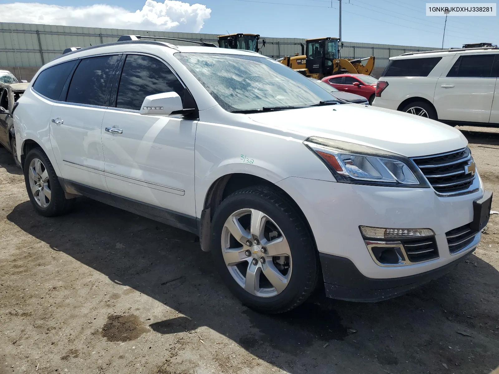 1GNKRJKDXHJ338281 2017 Chevrolet Traverse Premier