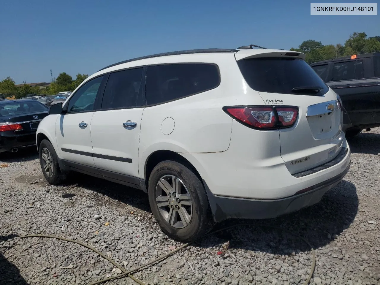 2017 Chevrolet Traverse Ls VIN: 1GNKRFKD0HJ148101 Lot: 67562684