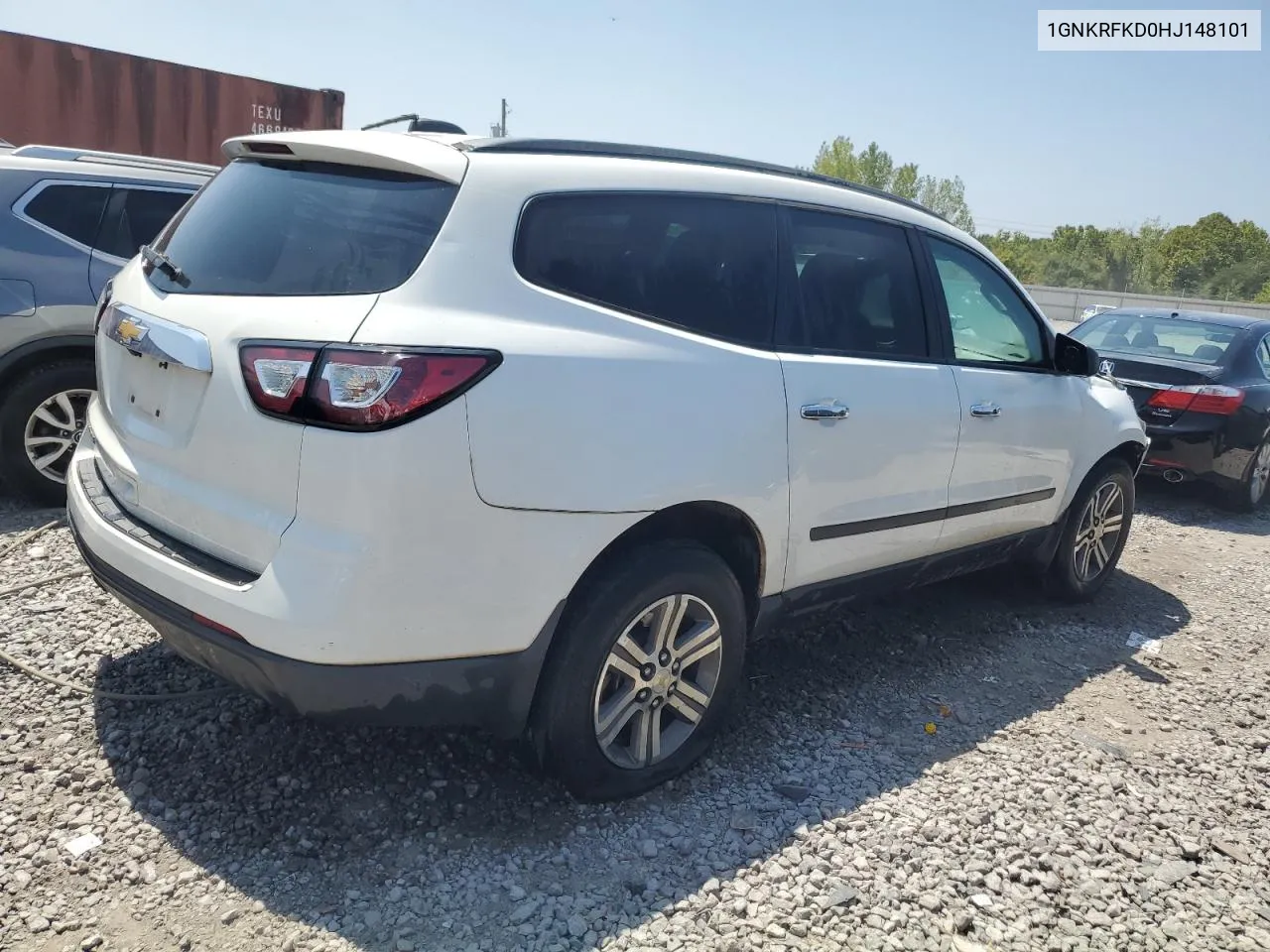 2017 Chevrolet Traverse Ls VIN: 1GNKRFKD0HJ148101 Lot: 67562684