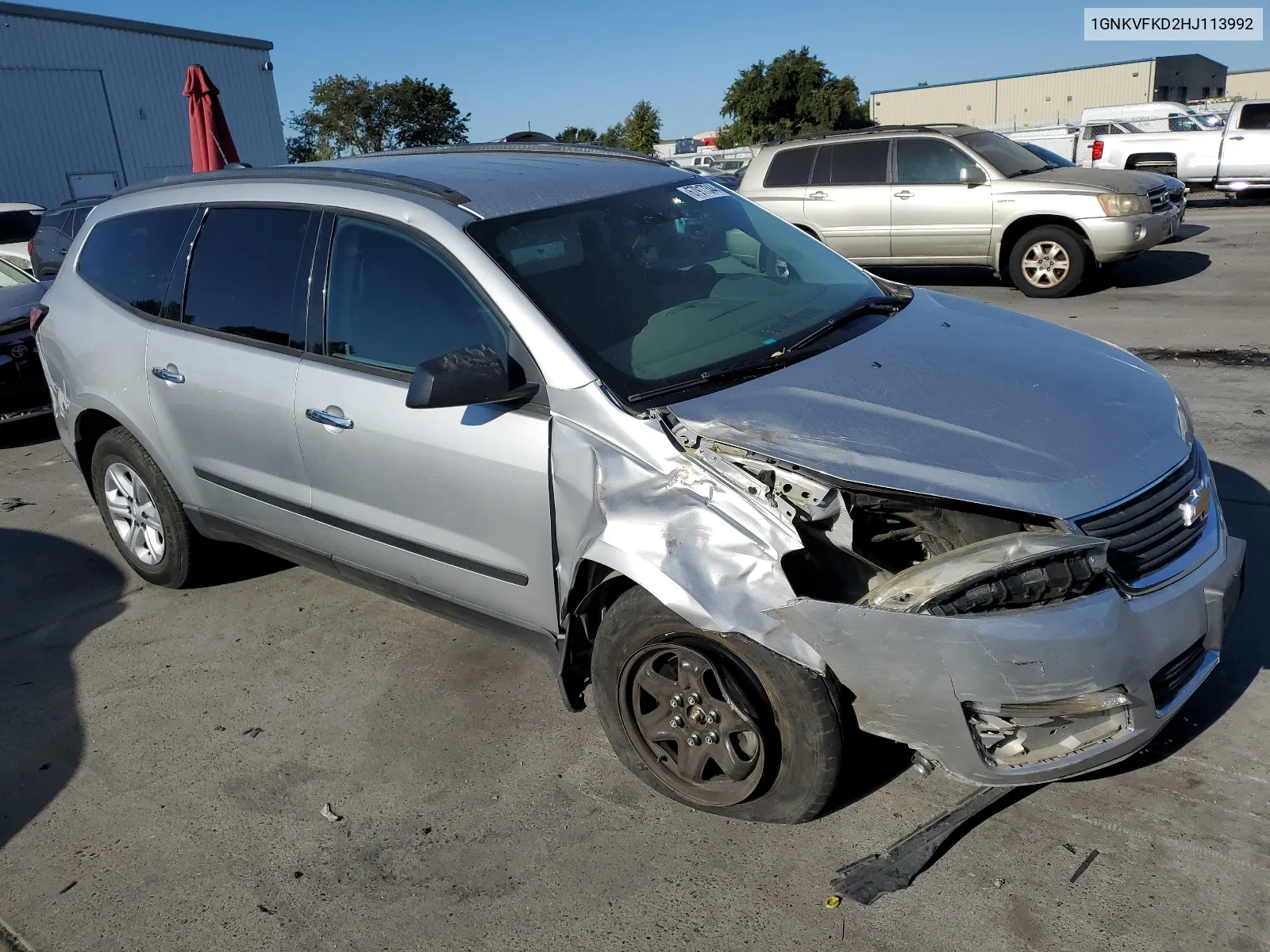 1GNKVFKD2HJ113992 2017 Chevrolet Traverse Ls