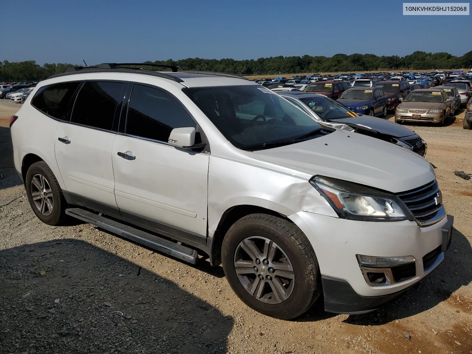 2017 Chevrolet Traverse Lt VIN: 1GNKVHKD5HJ152068 Lot: 68263494