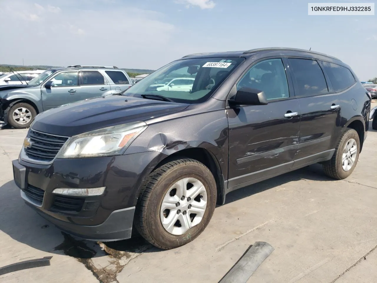 1GNKRFED9HJ332285 2017 Chevrolet Traverse Ls