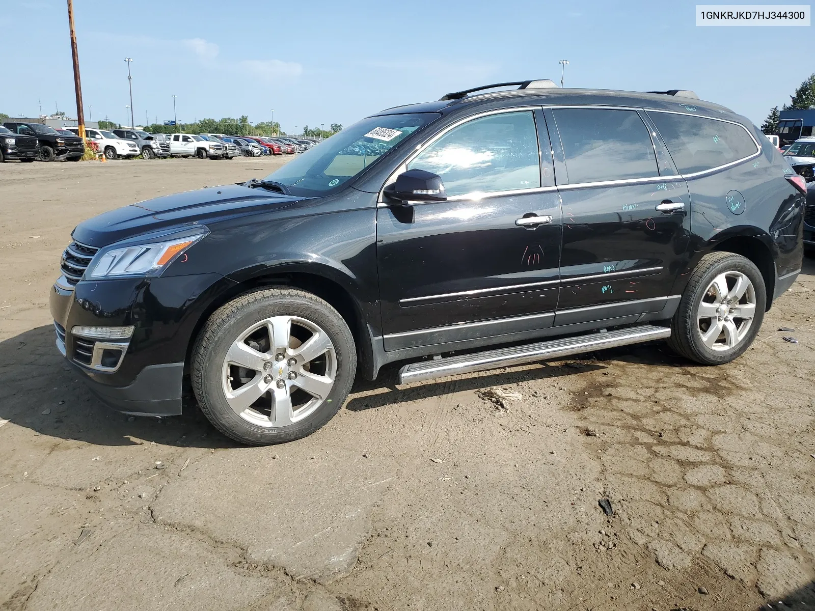 1GNKRJKD7HJ344300 2017 Chevrolet Traverse Premier