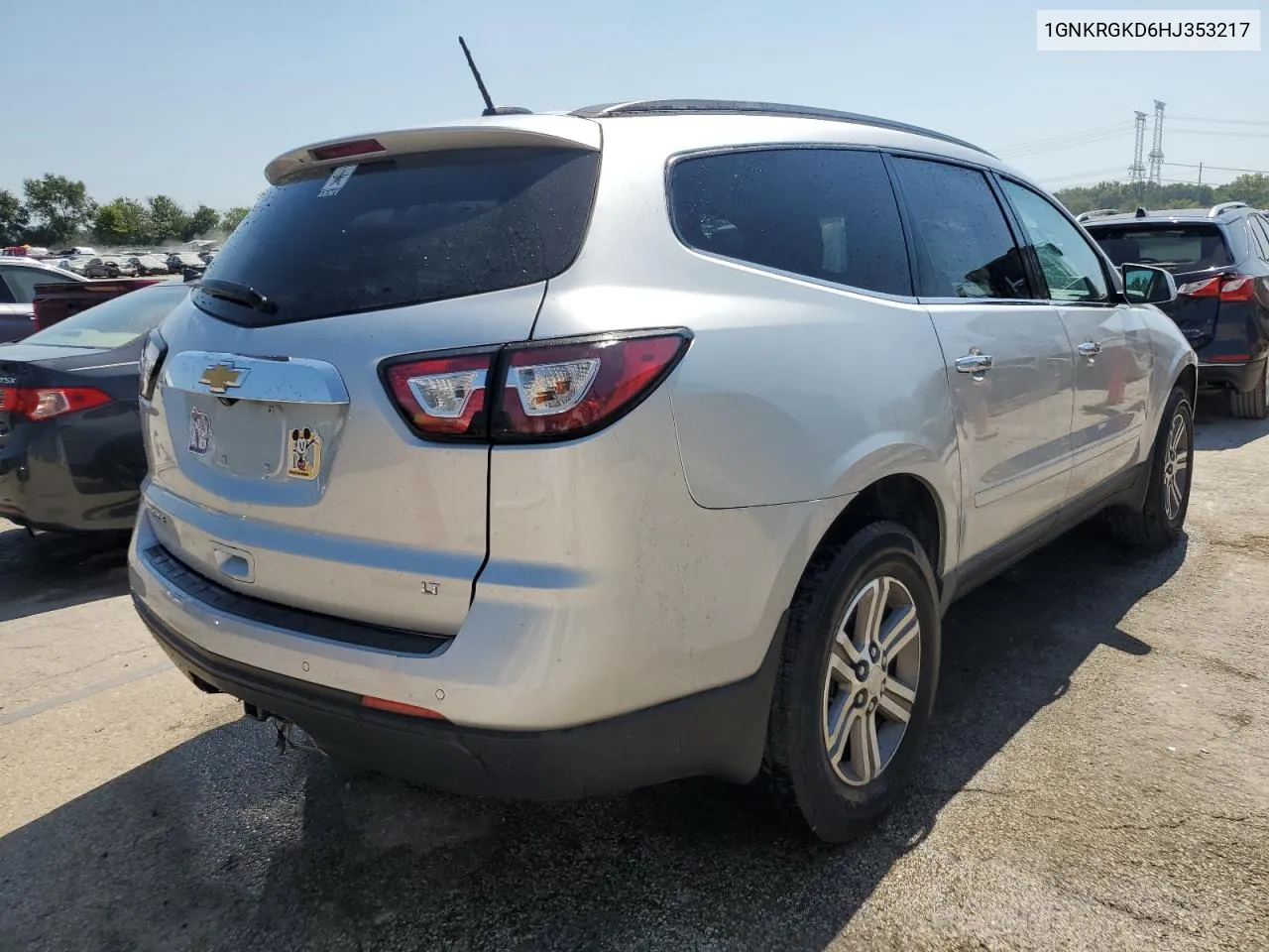 1GNKRGKD6HJ353217 2017 Chevrolet Traverse Lt